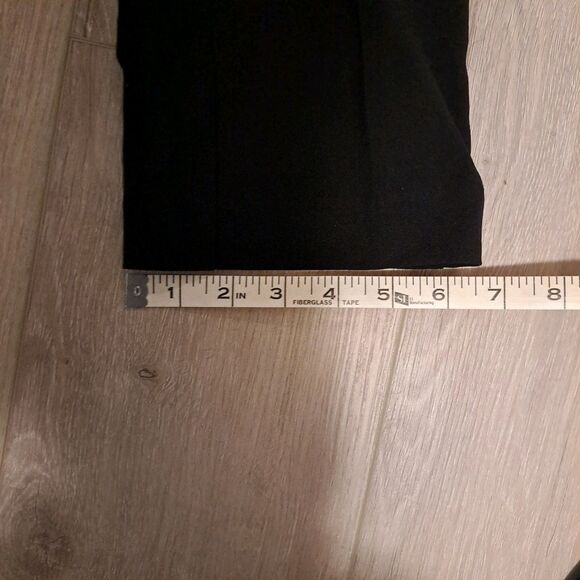 NWT ICON Amsterdam Trousers Dress Pants Size 32 31x29 Solid Black - Picture 14 of 14
